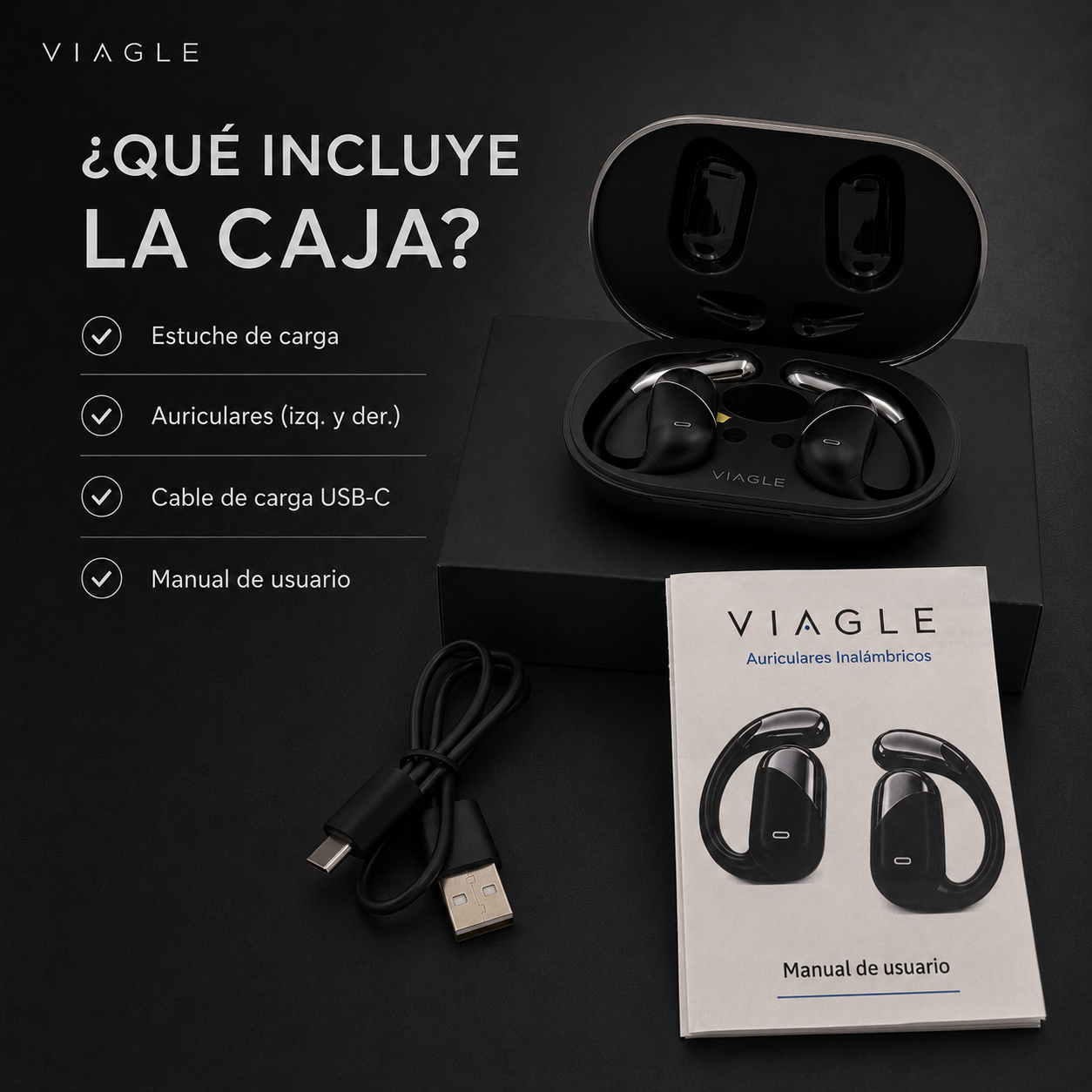 Auriculares Traductores Viagle Tiempo Real Bluetooth +100 idiomas