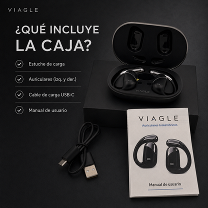 Auriculares Traductores Viagle Tiempo Real Bluetooth +100 idiomas