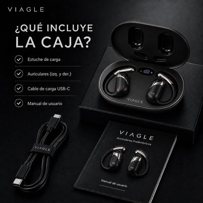 Auriculares Traductores Viagle Tiempo Real Bluetooth +100 idiomas